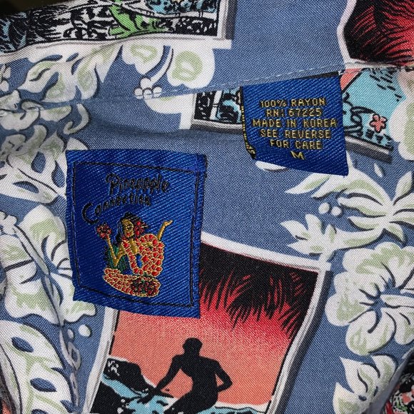 51) Pineapple Connection Hawaiian Shirt - Size Medium - Picture 3 of 5